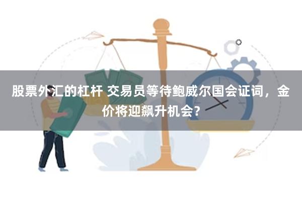 股票外汇的杠杆 交易员等待鲍威尔国会证词，金价将迎飙升机会？