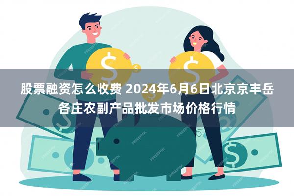 股票融资怎么收费 2024年6月6日北京京丰岳各庄农副产品批发市场价格行情