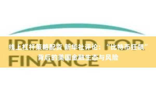 线上杠杆策略配资 新华社评论：“比特币狂飙”背后的美国金融生态与风险